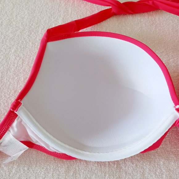 Venus Coral Bikini Top, Size 32DD/34D/36C - Picture 12 of 15